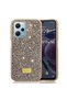 Xiaomi Redmi Note 12 Pro 5g Case with Silicone Edges and Shiny Lux Diamond Cover
