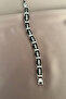 Double Black Stripe Detailed Men's Steel Bracelet - 2