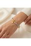 Colorful Beaded Adjustable Women's Bracelet with Starfish Figure - 3