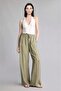 Harem Normal Waist Straight Leg Striped Trousers H1968Ax26Sm
