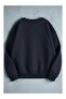 Men's Crewneck Printed Relaxed Fit Sweatshirt - 2