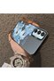 Samsung Galaxy M15 Compatible Silicone Edge Hard Back Case Couple Phone Case with Floral Pattern - 4