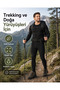 |   Men's Winter Thermal Underwear Set with Lcr, Cotton Inside, Flexible Outdoor Top and Bottom Set - 7