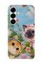 Samsung Galaxy A25 Compatible Printed Transparent Phone Case |   Collection: Kawaii Cat