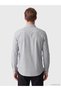 Southblue Navy Blue Regular Fit Striped Men's Textured Shirt - 4