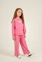 Girl's Printed Purple Long Sleeve Tracksuit Set Us2731-C-V3 - 6