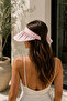 Women's Waterproof Sun Visor Wide Brim Uv Protection Summer Beach Hat Pink - 7