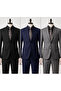 Men's Jacquard Woven Tie Set - 7cm Model, Pocket Handkerchief & Special Boxed - 4