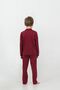 Boy's Pajama Set Embroidered Red Long Sleeve Pajama Set Us2644-C-V1 - 2