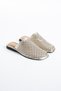 Falcon Women's Genuine Leather Suede Daily Perforated Slippers - 4