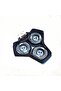 Blue SH71 Shaving Heads compatible with Philips Shavers angular-shaped Series 7000 (S7XXX) and Se...