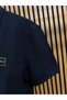 Men's Polo Collar T-Shirt Custom Metal Emblem Design Polo T-Shirt Code: Js26Bss001 - 2