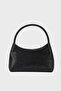 Evening Dress Bag with Stone-Studded Fixed Handle Evening Dress Bag 915Tasli - 4