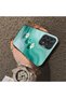 Samsung Galaxy A52S Compatible Silicone Edge Hard Back Case Couple Phone Case with Floral Pattern - 4
