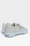 Daily Light Sole Lace-Up Zippered Women's Sneaker Shoes Beige - 6