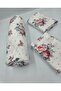 100% Cotton Fabric Elastic Bed Sheet+Pillowcase for Padded Beds Corner Depth 28-30 cm Soft Fabric New Season - 5