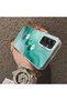 Samsung Galaxy A34 5g Compatible Silicone Edge Hard Back Case Couple Phone Case with Floral Pattern - 4