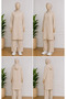 Women's Cream Ayrobin Fabric Tumik