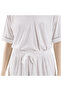Cooling Jersey Women's Pajama Set - S/M - White - 4