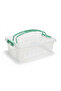 Rectangular Storage Box with Lid & Handle – 9 Ltr | 380×270×125 mm | Transparent