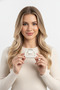Modern Design White Color Stylish and Durable Hairpin Latch Clip - 4