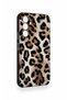 Samsung A54 Compatible Leopard Skin Patterned Silicone Case - 3