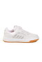 White Silver Velcro Boys' Sports Shoes - 2