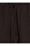 Lcw Grace Brown Women's Elastic Waist Pants - 3