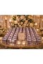 25 Pieces Gold Silver Turkish Delight Box |   Promise Engagement Wedding Mawlid Gift Cardboard Turkish Delight Box |   Premium Gold Silver - 4