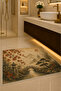 Non-Slip Base Washable Bathroom Mat Set Digital Printed 40X60-50X70-60X90'Cm - 2