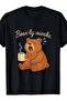 تي شيرت بتصميم دب مضحك من Bear-ly Awake - 2