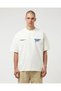 Unisex Oversized T-Shirt "Fight Five" Printed Black / White
