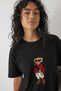Unisex Oversized T-Shirt College-Style Sweet Bear Loose Fit Oversized - 4