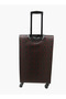 Monogram Print Softcase Luggage Trolley with Retractable Handle - 24 inches Check-in Bag - 2