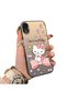 iPhone Xr Compatible Hard Acrylic Back Silicone Edge Lens Protection Case