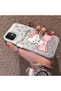 iPhone 12/12 Pro Compatible Hard Acrylic Back Silicone Edge Lens Protection Case - 3