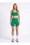 Women's Short Biker Leggings - Jelly Green - C518 - 5