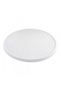Alfa Food Placemat Round Pet Feeding Mat 32.5cm White – BPA-Free Non-Slip Food & Water Bowl Mat for Dogs & Cats – Paw & Bone Embossed Design