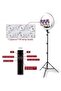 Professional 21-Inch LED Ring Light RL-21 with USB Ports, Remote Control & Dimmable Brightness - 6