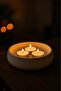 Edl Shop Lümin Modern White Decorative Bowl – Handmade Minimalist Design Edl Shop 1290799 - 3