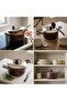 Gme Shop Optimum Argos Plus 24 cm Deep Pot - Copper-Coated, Stainless Steel Lid, Fireproof - 2