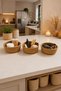 3-Piece Set of Elite and Stylish Style, Durable, Washable, Jute Straw Rope Knitted, Multi-Purpose Baskets - 3