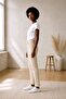 Cream Mom - High Waist, Lycra, Flexible Soft Fabric Women's Mom Jeans - 3