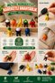 Cute Moving Fruit Keychain |   3D Printing Fun Keychain |   Cute Bag Ornament with Rocking Legs, Charm and Key Accessory Gift - 2