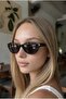Oblamow Bat Black Ultra Light Unisex Black Sunglasses with Uv400 Filter