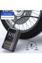 Cordless Air Compressor - Portable USB 150PSI Tire Inflator Air Pump with Digital Screen and LED Lights for Cars, Motorcycles, E-bikes, and Balls - 5