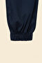 Boys' Woven Jogger Pants with Elastic Waist and Tie Detail - 3
