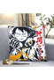 Japanese Anime Style Throw Pillow 45 × 45 cm – Soft Square Decorative Cushion for Sofa & Bedroom
