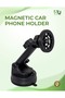 360° Magnetic Car Phone Holder with Strong Suction Cup & Telescopic Arm, - 6