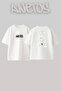 Central Cee_27 Design Printed Unisex Oversize White Tshirt